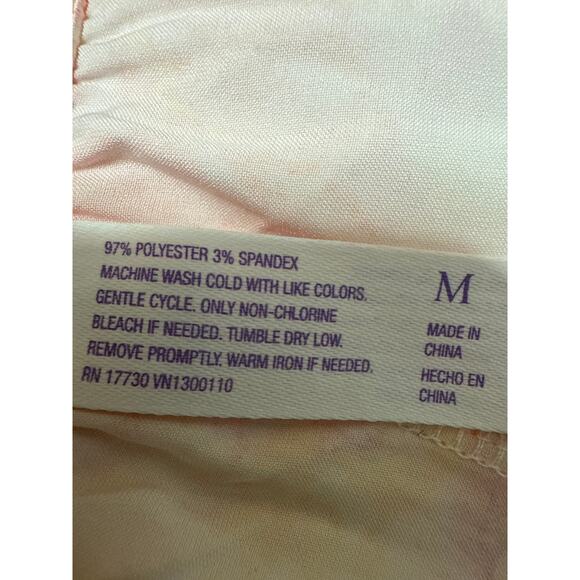 Stars Above Multicolor Silky Satin Marble Print 2Pc Sleepwear Robe Set Size M - Picture 7 of 7